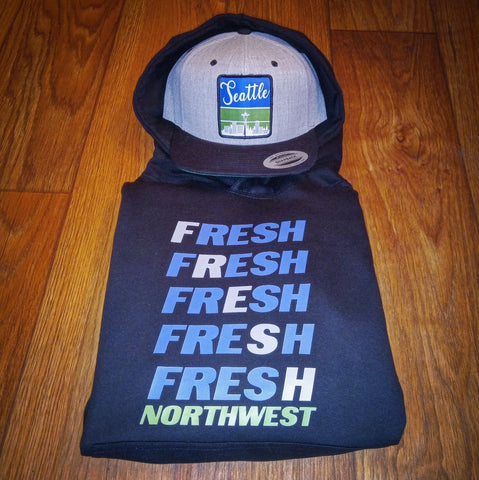 Fresh Stacked Hat N Hoodie Combo